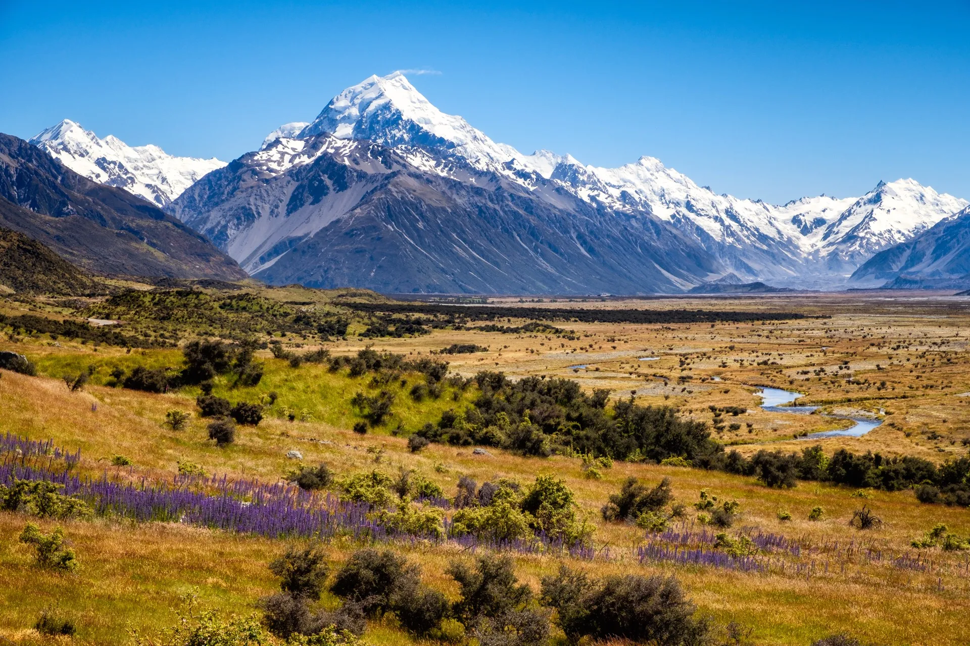 New Zealand mountain landscape representing Nexova's local NZ AI consulting roots